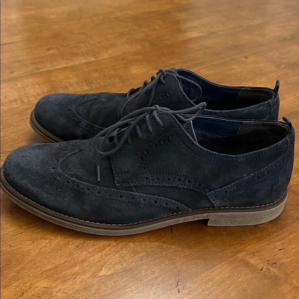Joseph Abboud Suede Leather Oxfords, Men’s Size 10.5